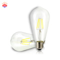 Antique style archaized filament LED bulbs